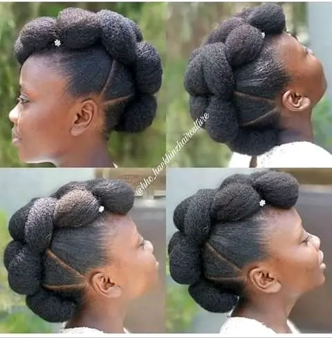 Beautiful ways you can wrap natural hair to look stunning (photos)