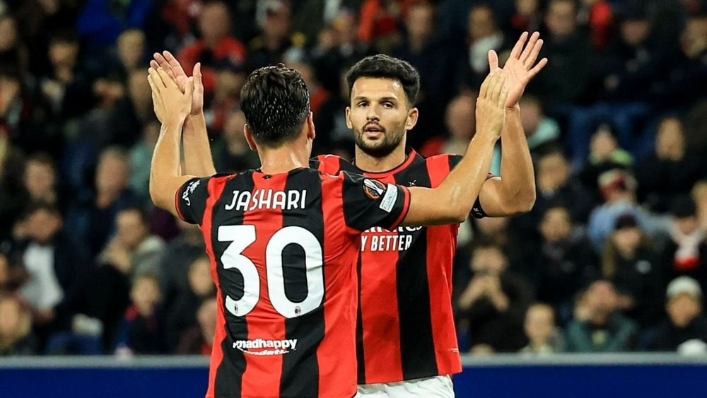 Gonçalo Ramos a évoqué son départ du PSG. EFE/Martin Divisek