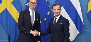 NATO newcomer Finland is now a ‘front-line state’ for the alliance, Finnish president says