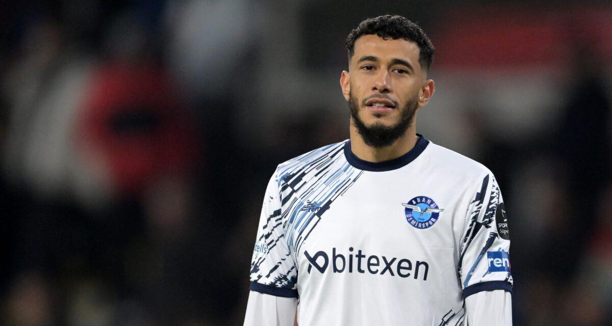 Younès Belhanda lors de la saison 2022/2023 avec l'Adana Demirspor en Turquie