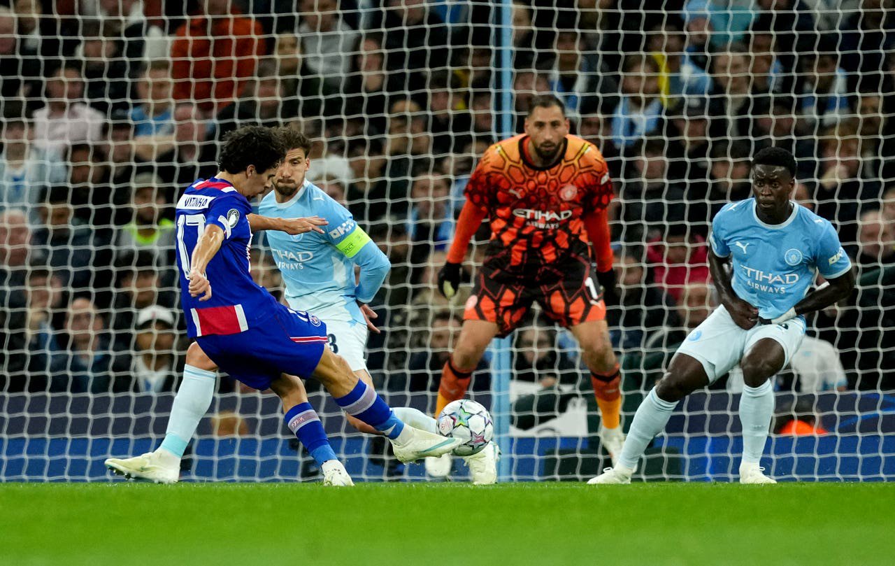 Vitinha's strike put PSG in the driving seat
