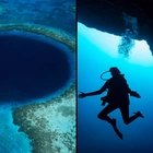 Diver makes haunting discovery at the bottom of worlds biggest ocean sinkhole you should never swim in