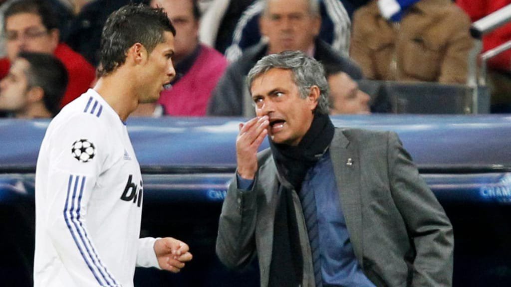 Mourinho e Ronaldo