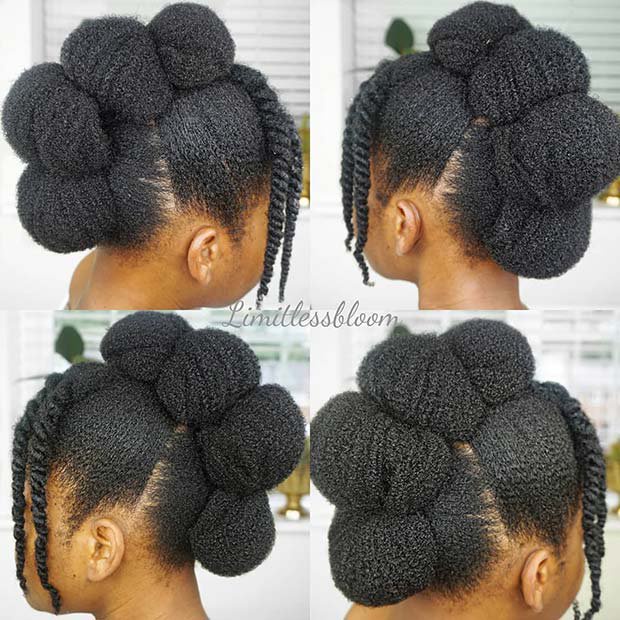 how to style afro hairstyles