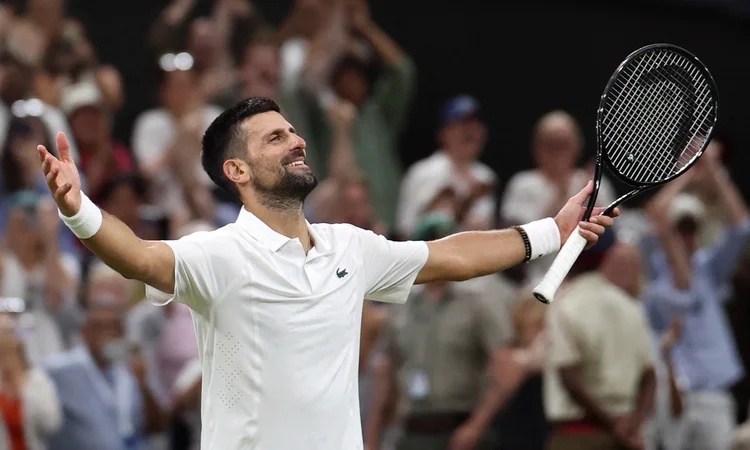 Djokovic poderá se tornar o primeiro tenista a participar 19 vezes do ATP Finals (Henry NICHOLLS / AFP)