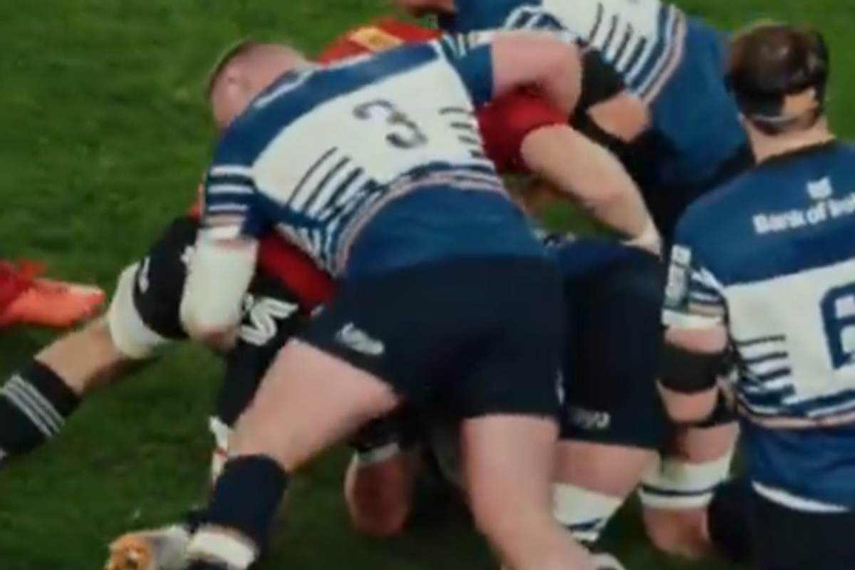 The incident under investigation from the Leinster v Munster match