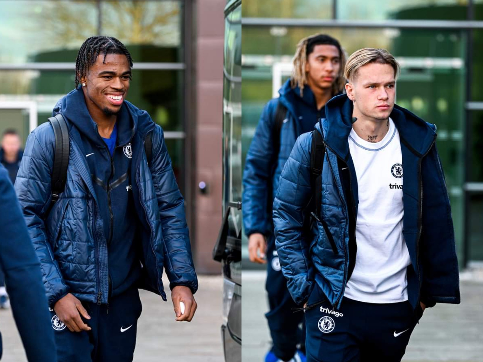 Mykhailo Mudryk, Chukwuemeka, Mount And Other Chelsea Players Arrive At ...