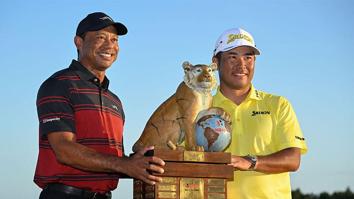 Tiger Woods and Hideki Matsuyama