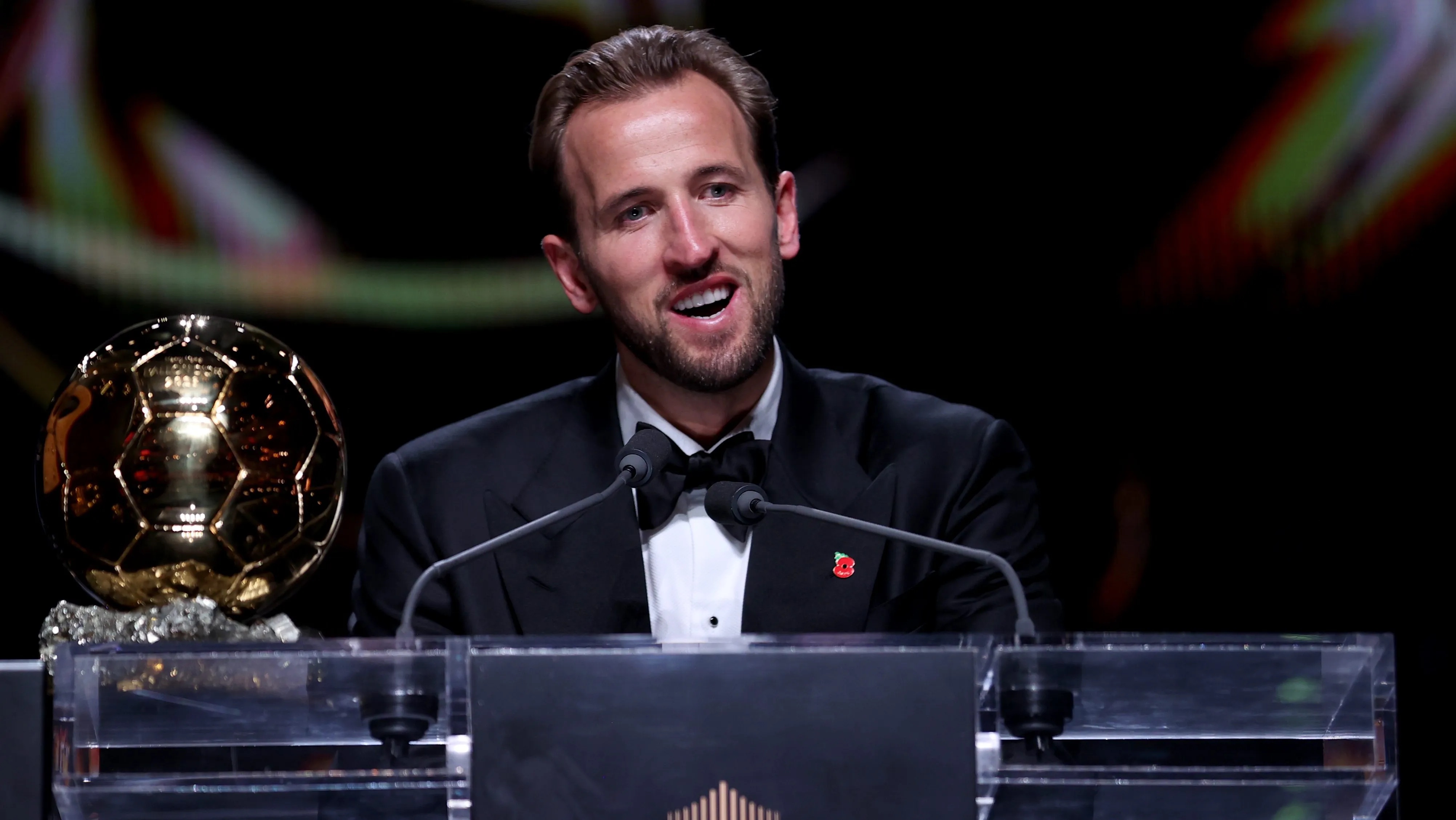 Harry Kane levou a Bola de Ouro de 2026