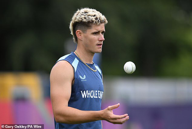 England also know that the off-breaks of Will Jacks and Joe Root, plus Bethell¿s (above) slow left-armers, offer other spin options