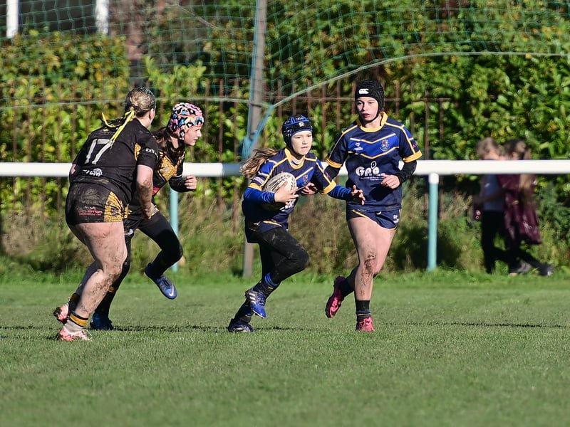 Orrell Under-12s went up against Leigh Miners