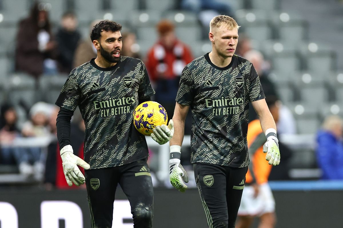 David Raya came in to replace Aaron Ramsdale as Arsenal's first choice