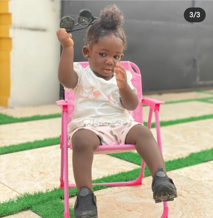 15 photos of Nana Akua Nhyira, the most talked-about celebrity baby in Ghana.