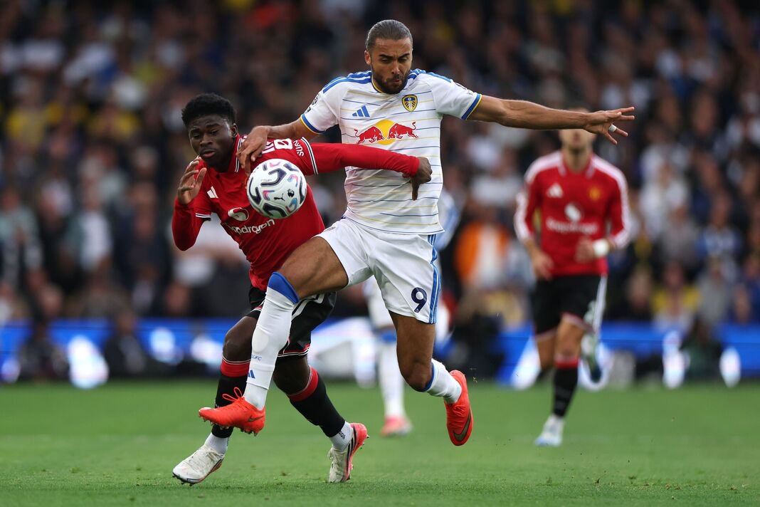 The incident took place before kick-off at Elland Road on Sunday afternoon