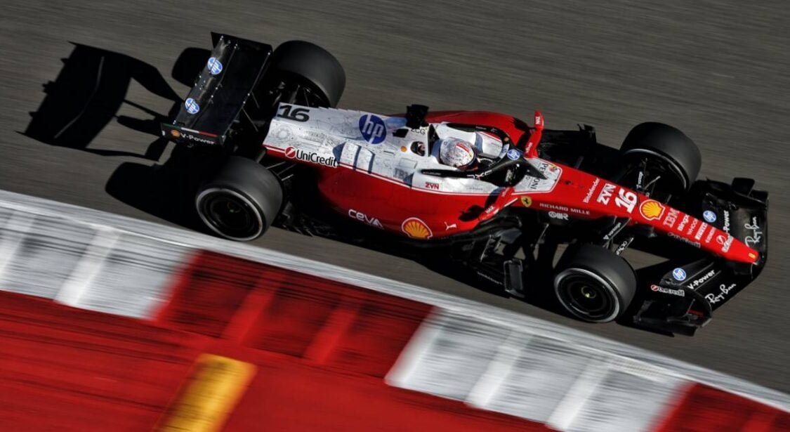 Charles Leclerc dépité à Austin
