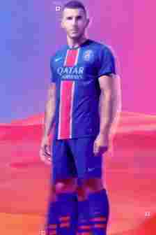 A still from PSG's 2024-25 kit launch video