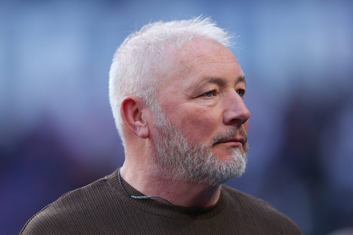 Ally McCoist looks on during Paris Saint-Germain v Arsenal FC - UEFA Champions League 2024/25 Semi Final Second Leg
