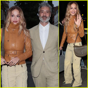 Rita Ora & Taika Waititi Epitomize Style While Attending Business of Fashion Event