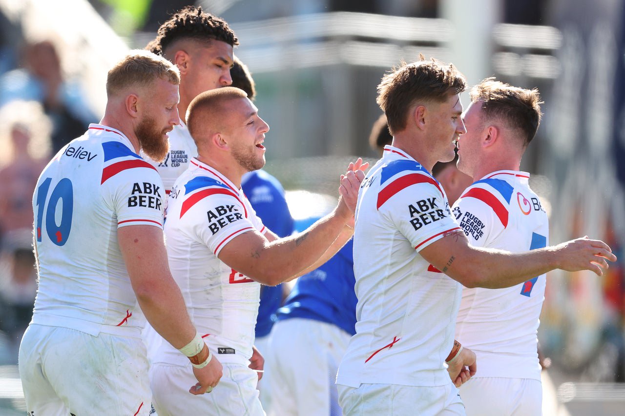 England scored 82 unanswered points in the rout  (Getty)