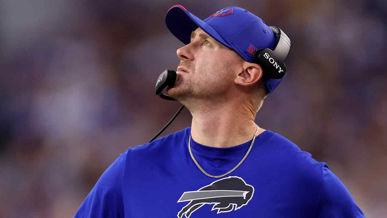 Buffalo Bills head coach Joe Brady