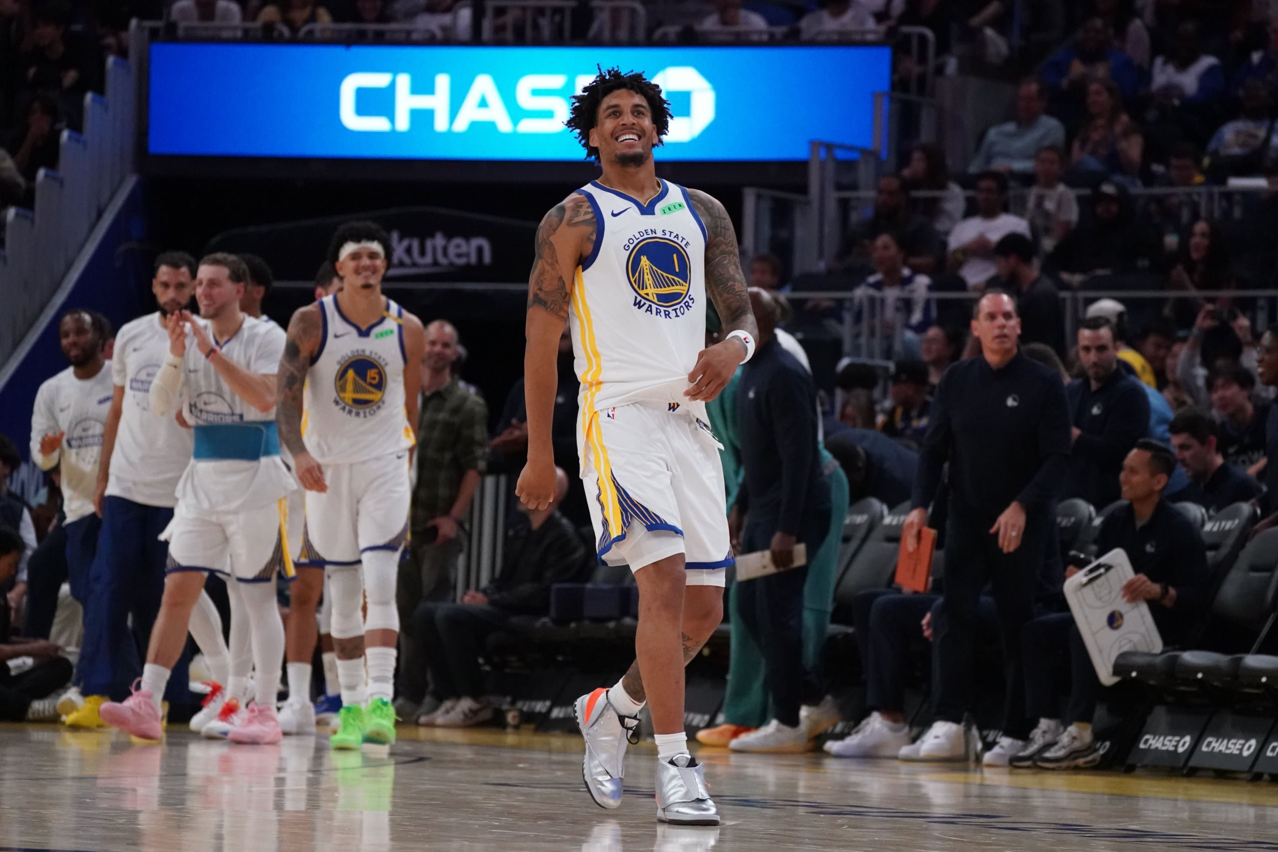 NBA: Preseason-Portland Trail Blazers at Golden State Warriors