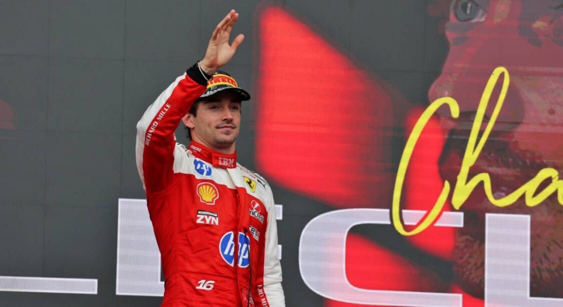 Charles Leclerc s'incline derrière Kimi Antonelli