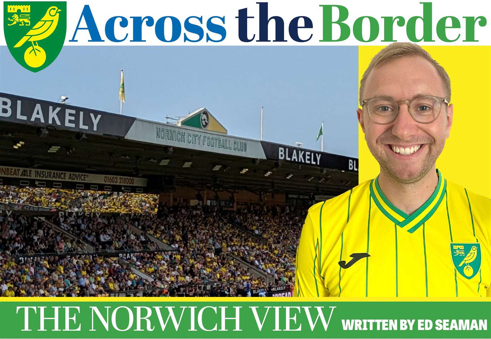 Norwich City columnist Edward Seaman