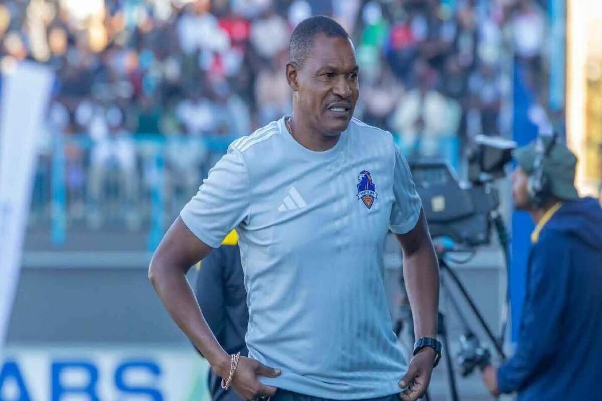 Zimbabwean coach Norman Mapeza