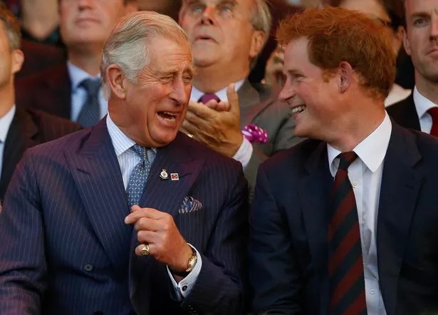 Charles and Harry 'both have the same sharp eyes'