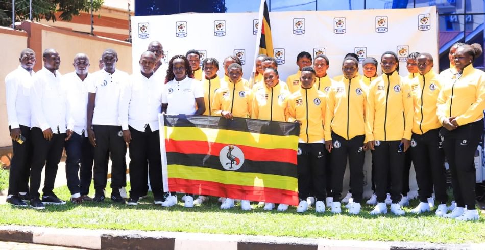 FUFA 1st Vice President Justus Mugisha flags off Kawempe Muslim Ladies FC ahead of CAF Women’s Champions League 2026