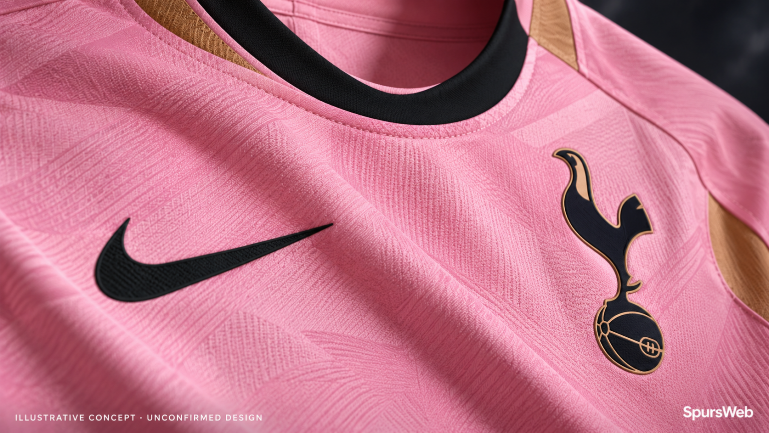 Tottenham pink 27/28 away concept kit