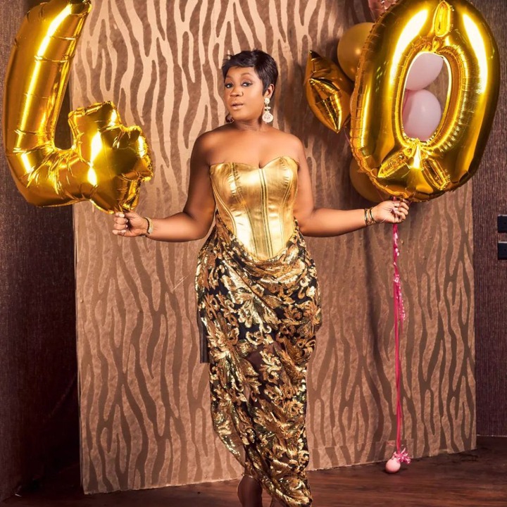 Adjetey Anang's wife celebrates life at 40 in dazzling photos