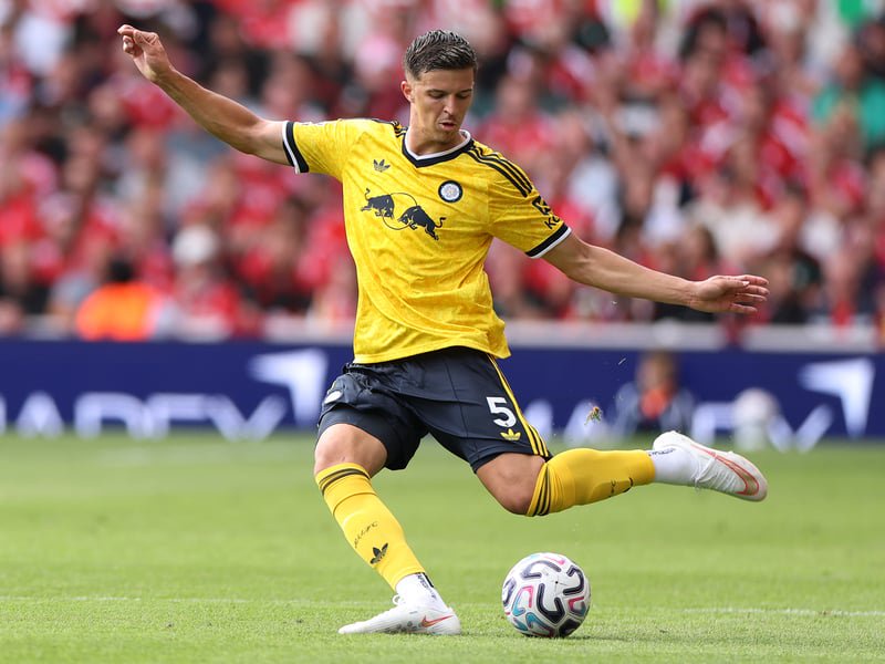 6 - Often the deepest centre back and another solid display to start with but harder after the break and booked.