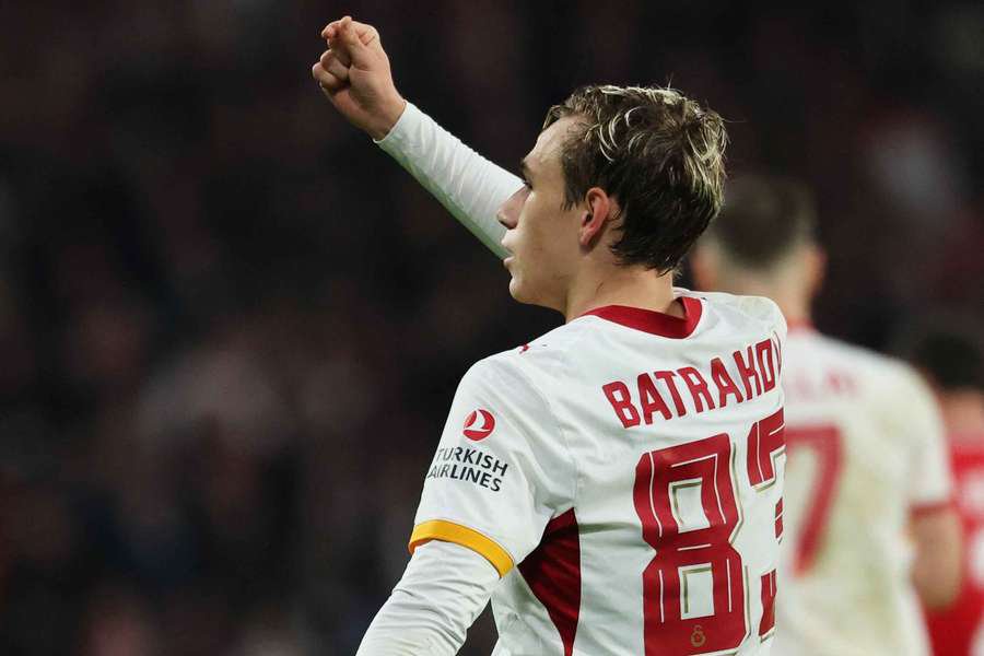 Alexey Batrakov scored Galatasaray's second on the night