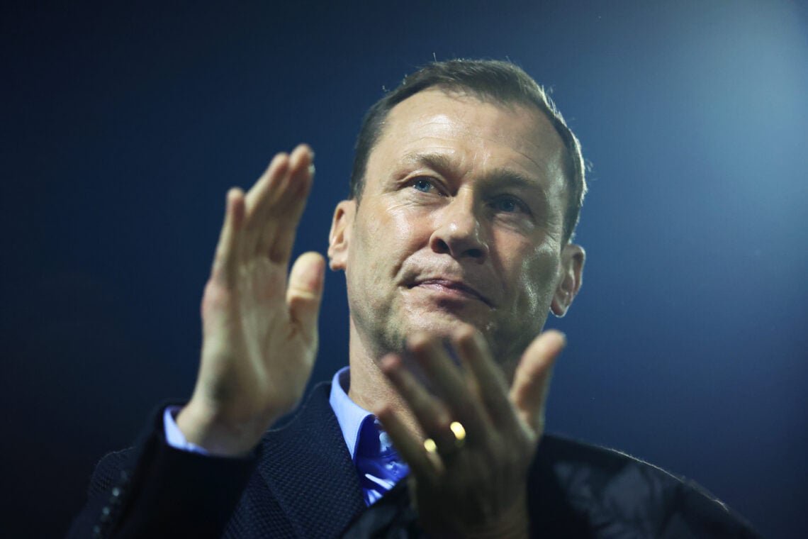 Everton hero Duncan Ferguson.