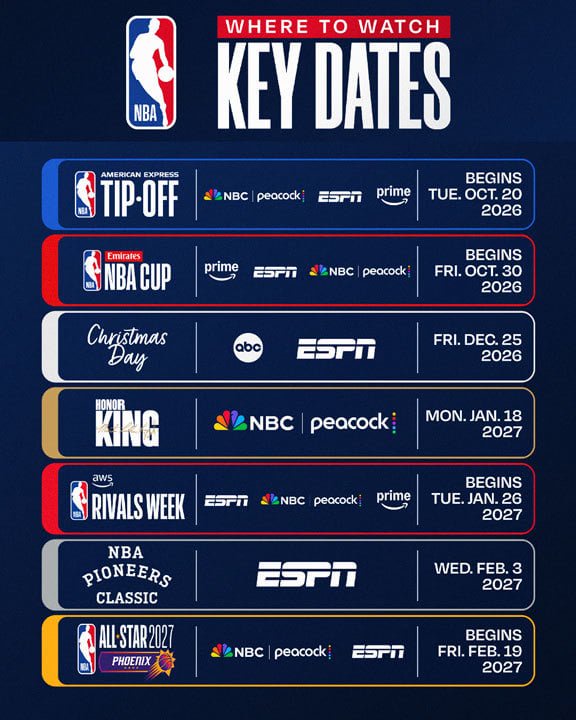 2026-27 Key Dates