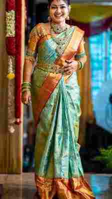 Priyanka Nalkari Traditonal Sarees To Attend South Indian Weddings 
