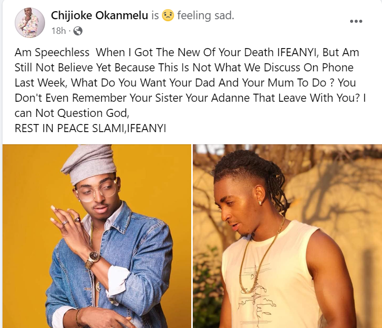 Singer and former Mr Universe, Slami Ifeanyi shot dead in Anambra state 