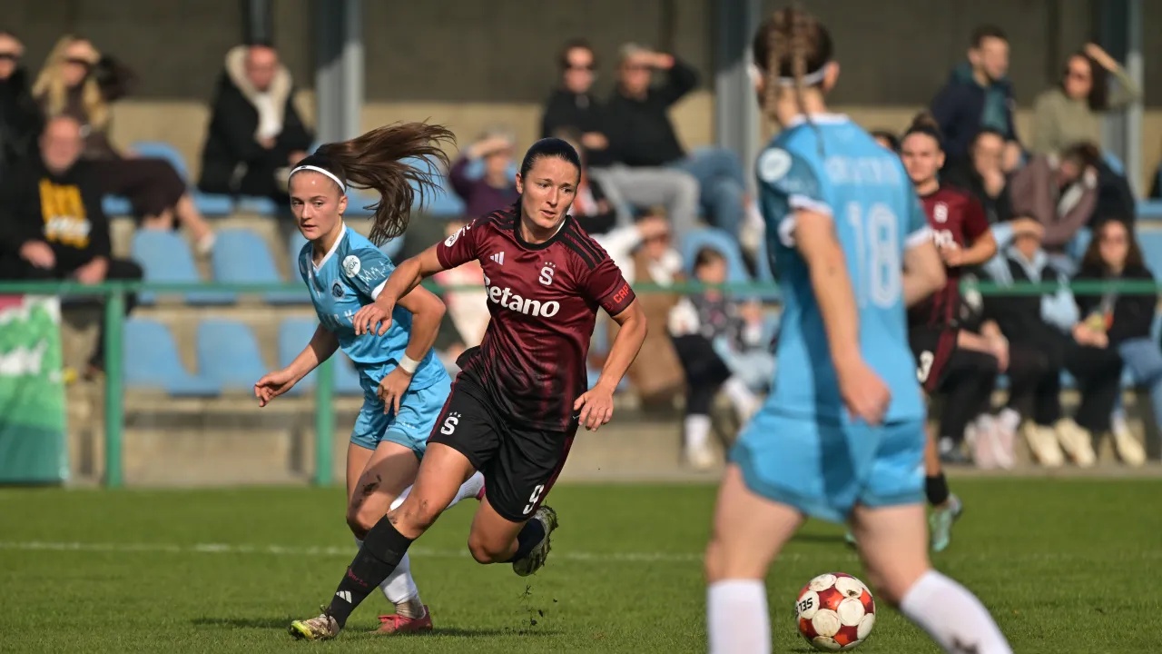 Slavia Extends Winning Streak to Eight Games in Czech Women's Football League