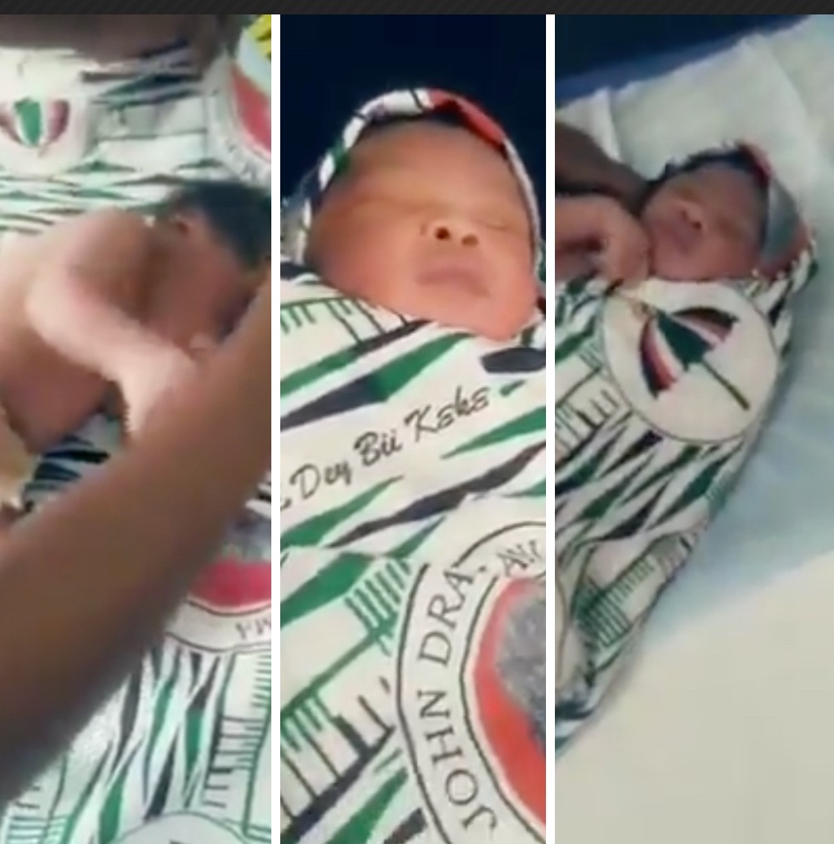 wrapping cloth after delivery