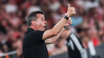 Marco Silva: «Pode parecer difícil, mas sinto que o Prestianni ainda vai melhorar» - TVI
