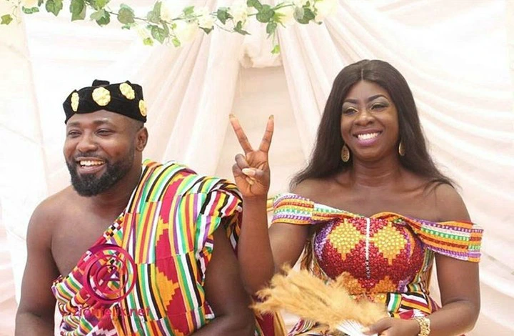 See Beautiful Traditional Wedding Photos Of Kumawood Actor Bernard Aduse Poku