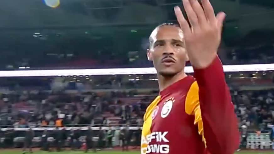 Leroy Sané pöbelt nach dem Spiel in Richtung Kameramann
