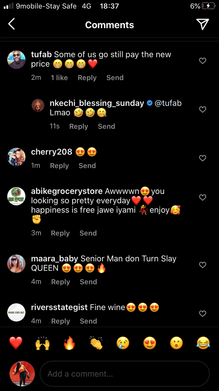 Reactions As Actress Nkechi Blessing Shares Beautiful Photos Of Herself On IG.