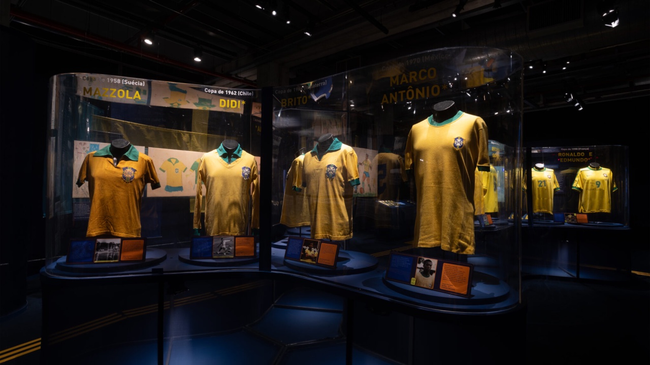 Exposição com camisas históricas da Seleção termina em 1º de novembro