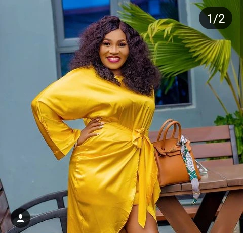 See Lovely Photos Of Popular Yoruba Actress Yewande Adekoya, Her Husband And Two Cute Children