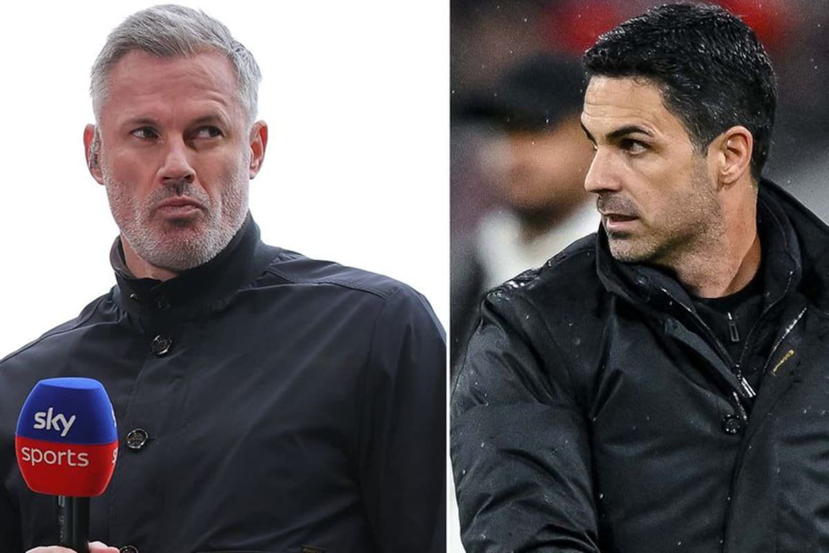 Jamie Carragher has posed an intriguing Arsenal question to Mikel Arteta