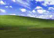 'Bliss' by Chuck O'Rear. (Microsoft Windows XP)