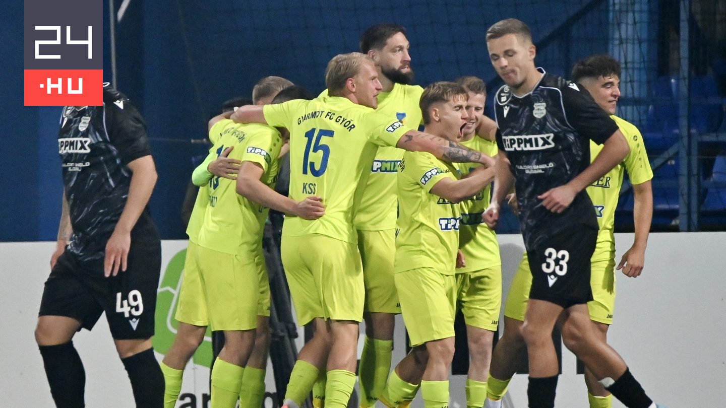Gyirmót FC Győr beats Kispest-Honvéd 3-1 in MOL Magyar Cup