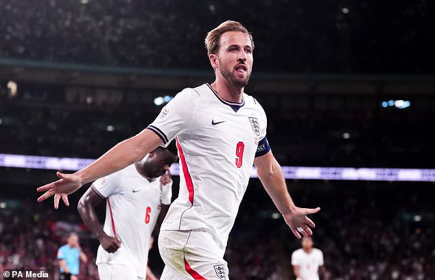 Harry Kane also scored 12 goals for England (Adam Davy/PA)